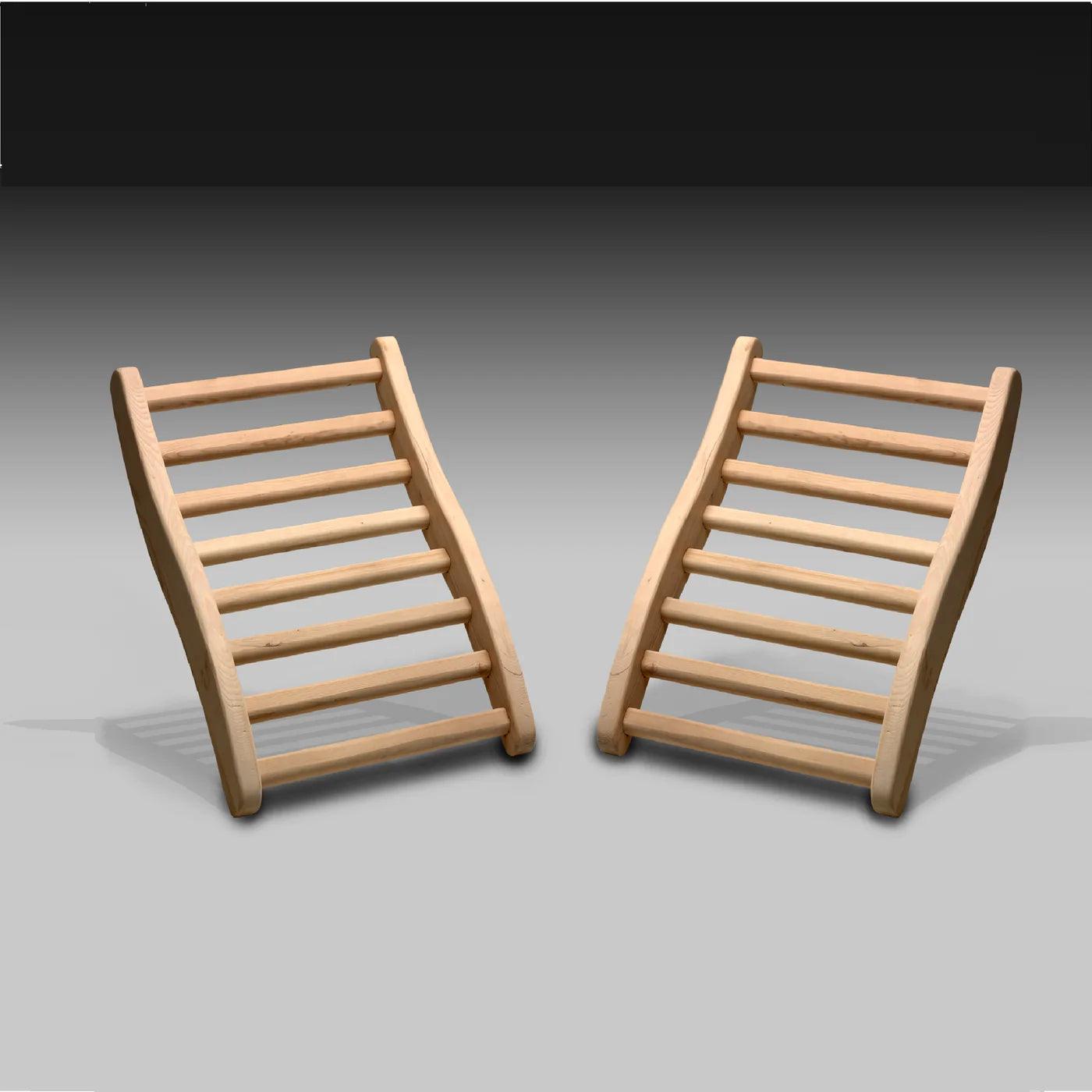 Hemlock Sauna Backrests