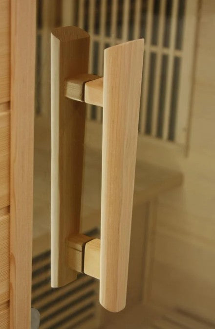Maxxus 3 Person Corner FAR Infrared Sauna – Near Zero EMF