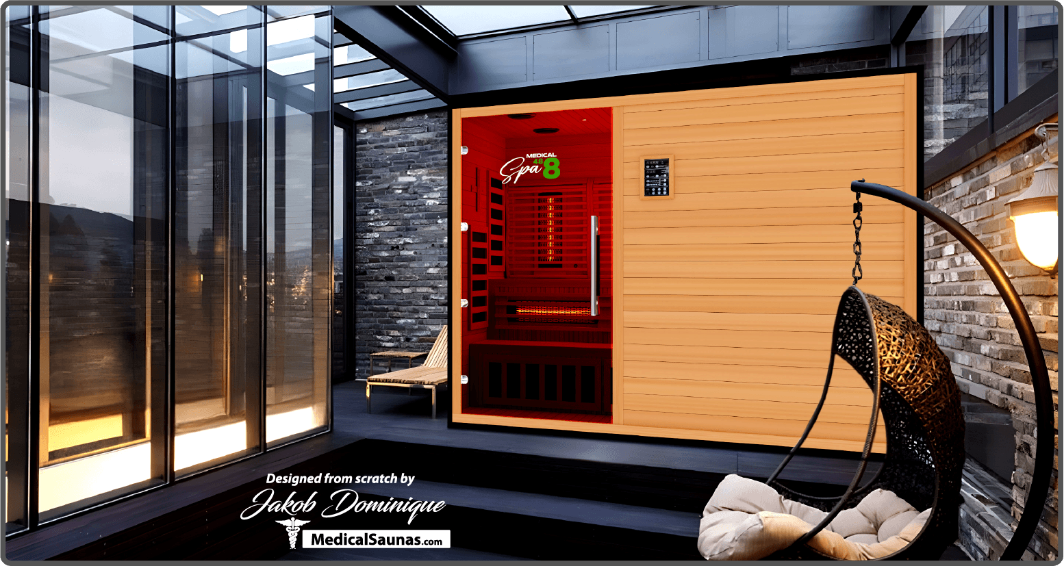 Medical Saunas Commercial Spa 488™ – 5 Person Capacity