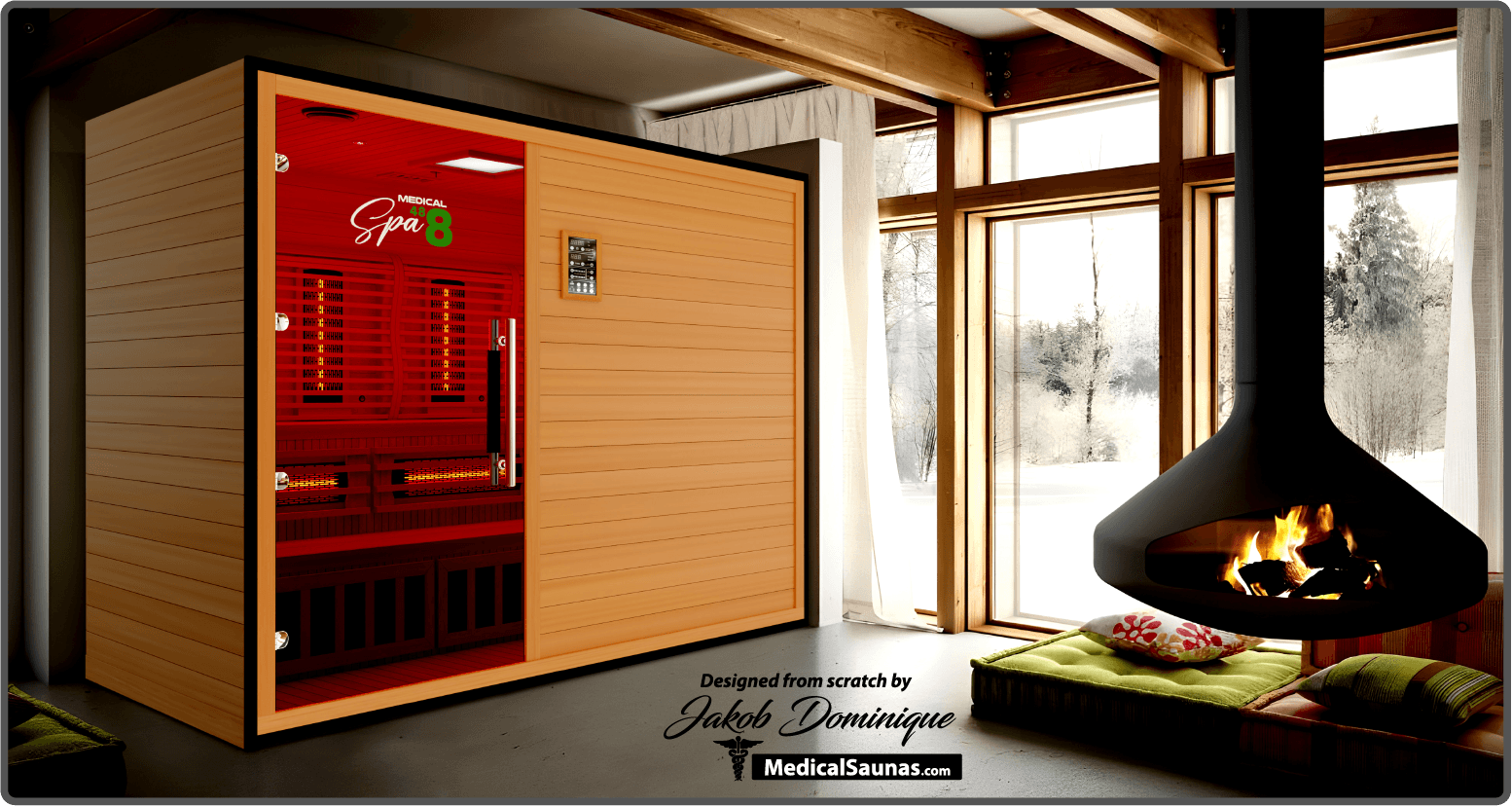 Medical Saunas Commercial Spa 488™ – 5 Person Capacity