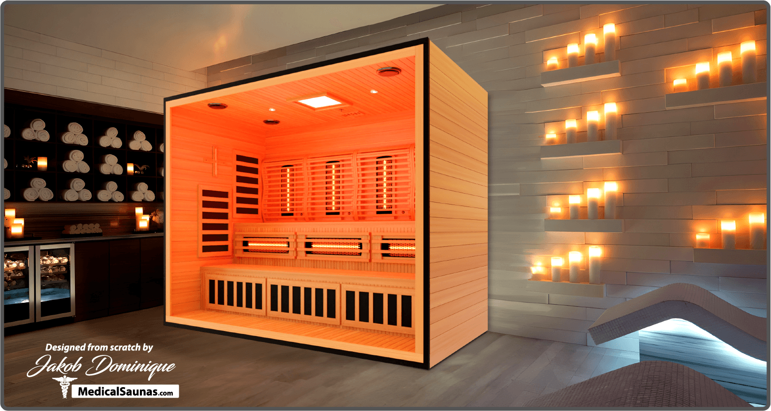 Medical Saunas Commercial Spa 488™ – 5 Person Capacity