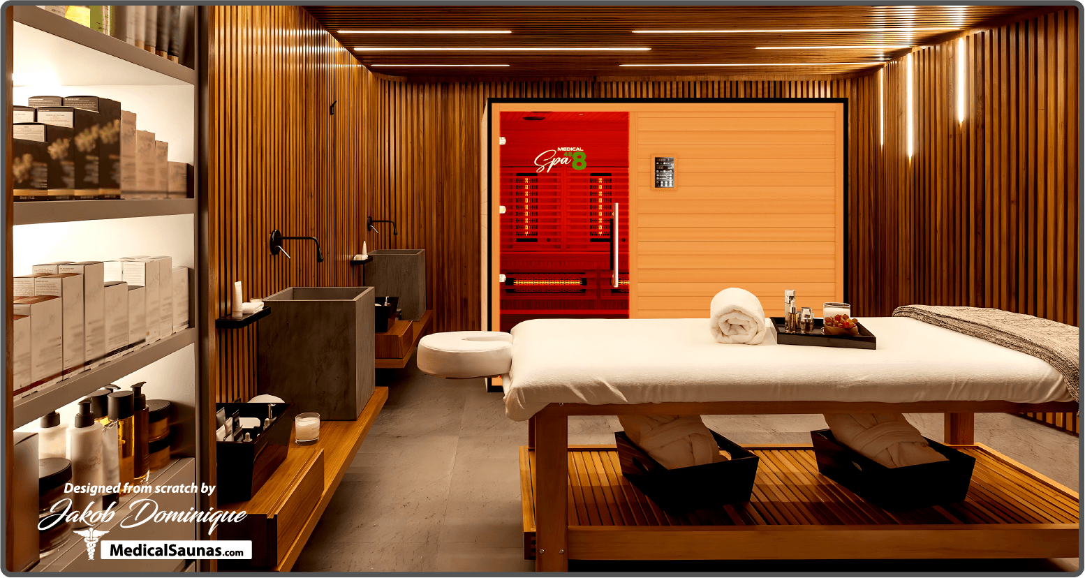 Medical Saunas Commercial Spa 488™ – 5 Person Capacity