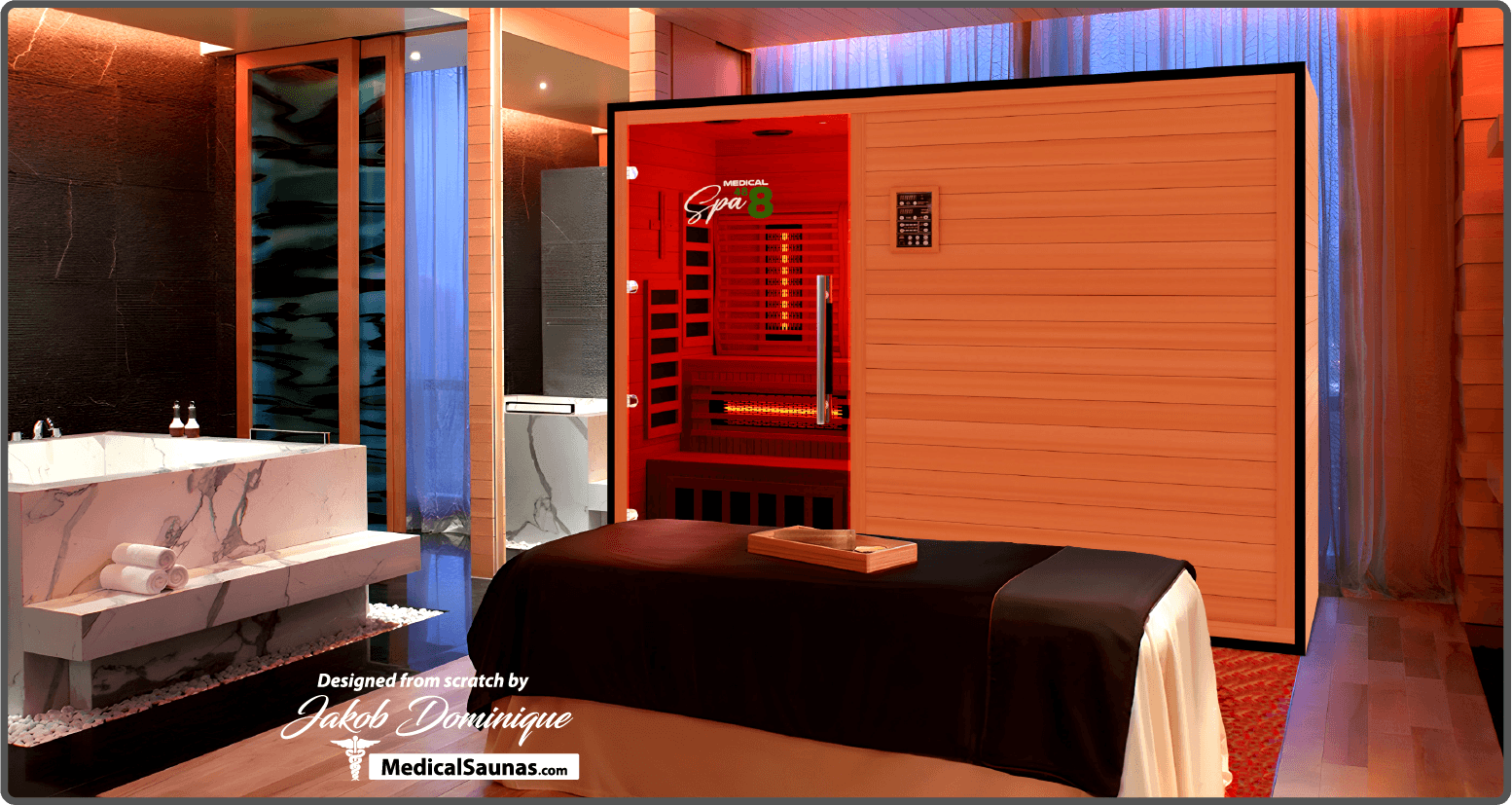 Medical Saunas Commercial Spa 488™ – 5 Person Capacity