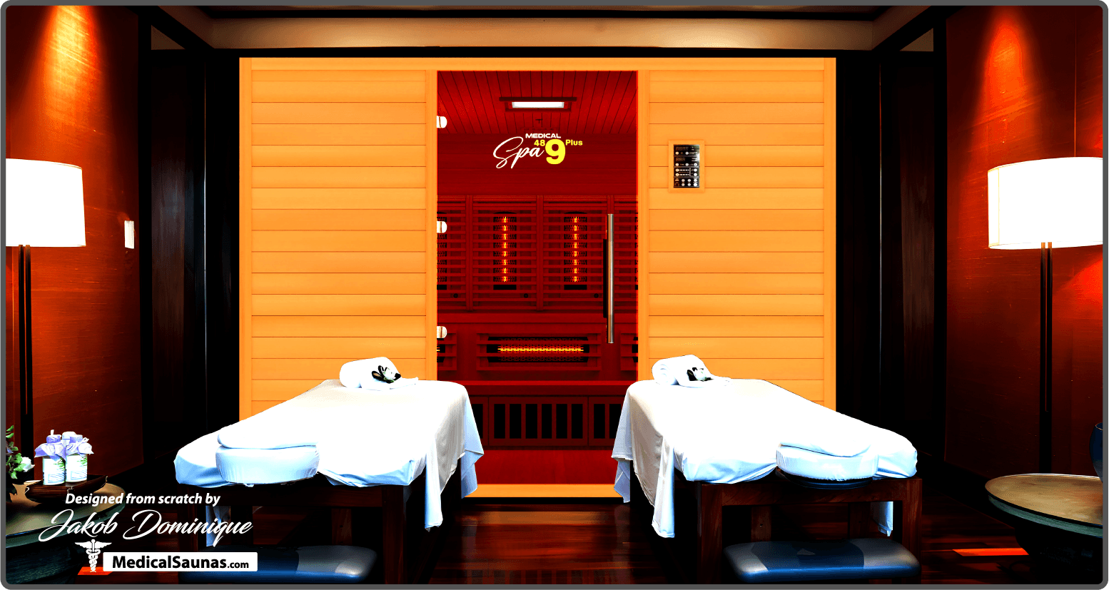 Medical Saunas Commercial Spa 489 Plus™ – 9 Person Capacity, ADA-Compliant, Energy-Efficient
