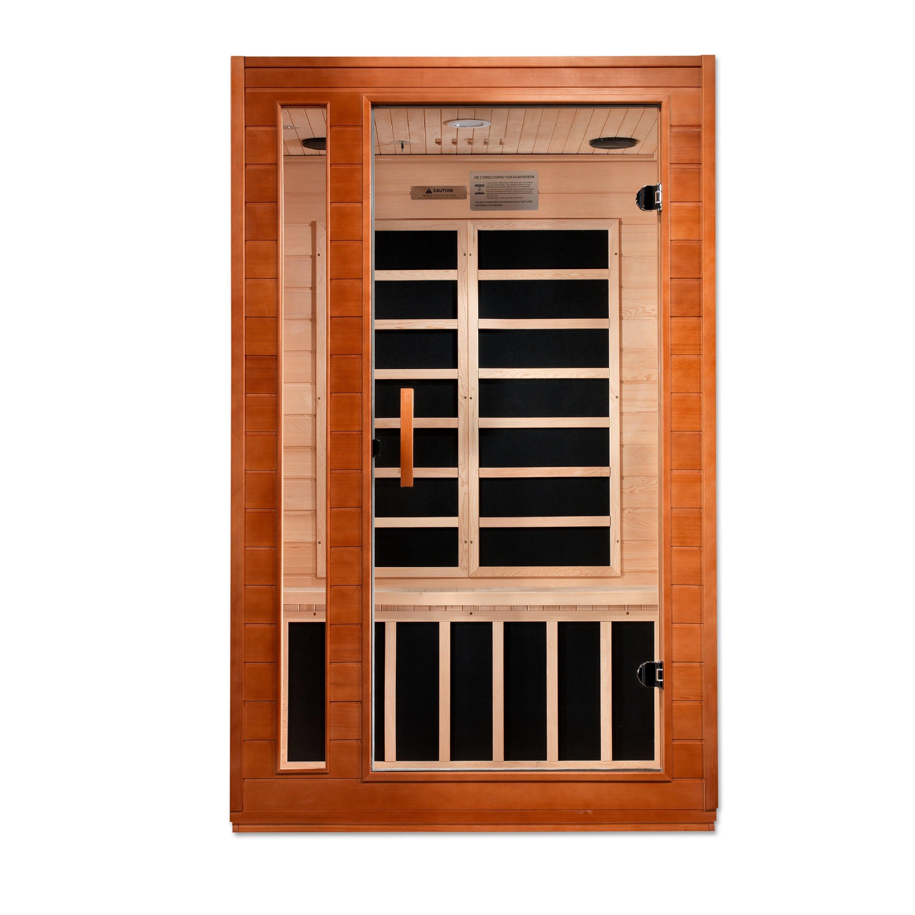 Dynamic Saunas Cardoba Elite 3-Person Low EMF FAR Infrared with Chromotherapy