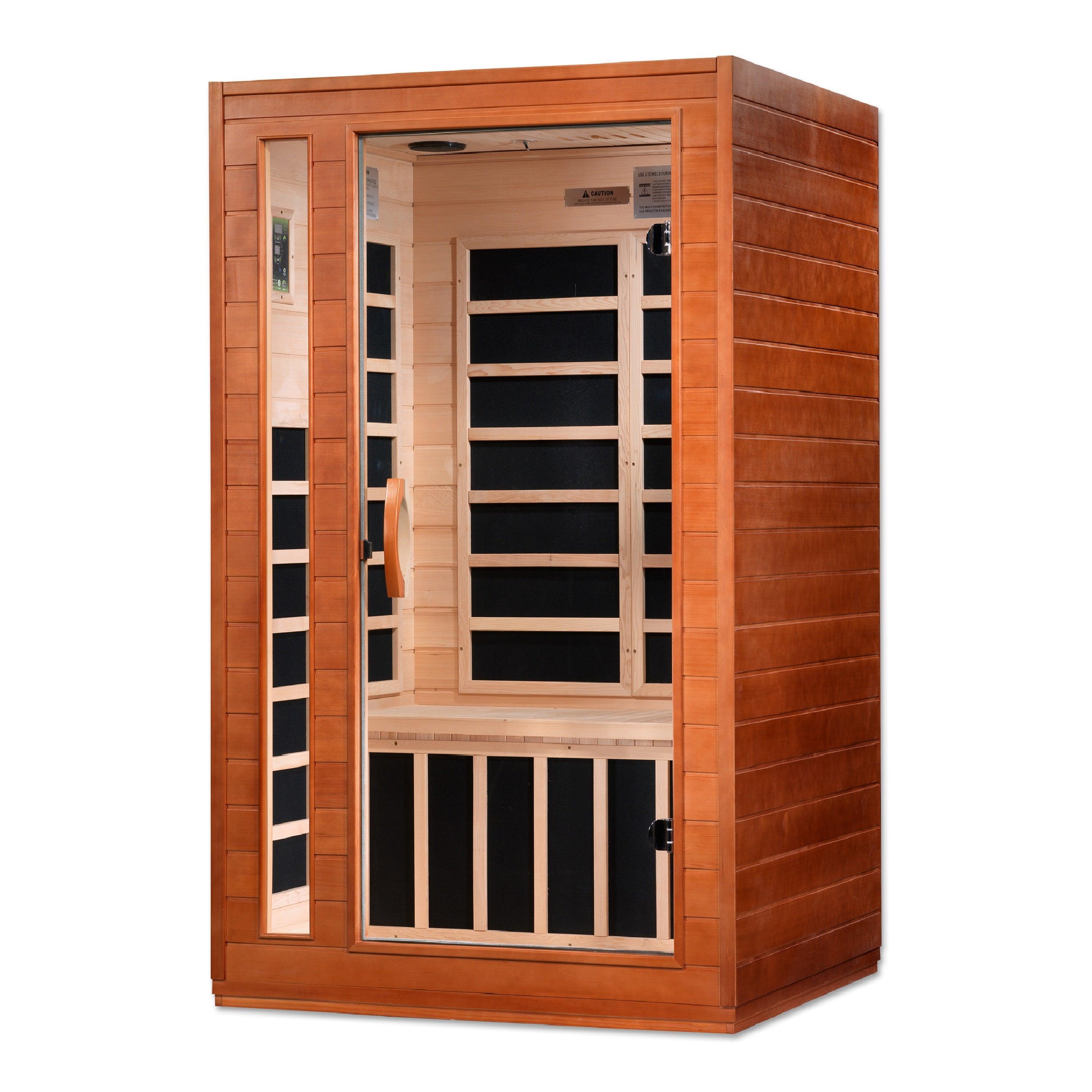 Dynamic Saunas Cardoba Elite 3-Person Low EMF FAR Infrared with Chromotherapy
