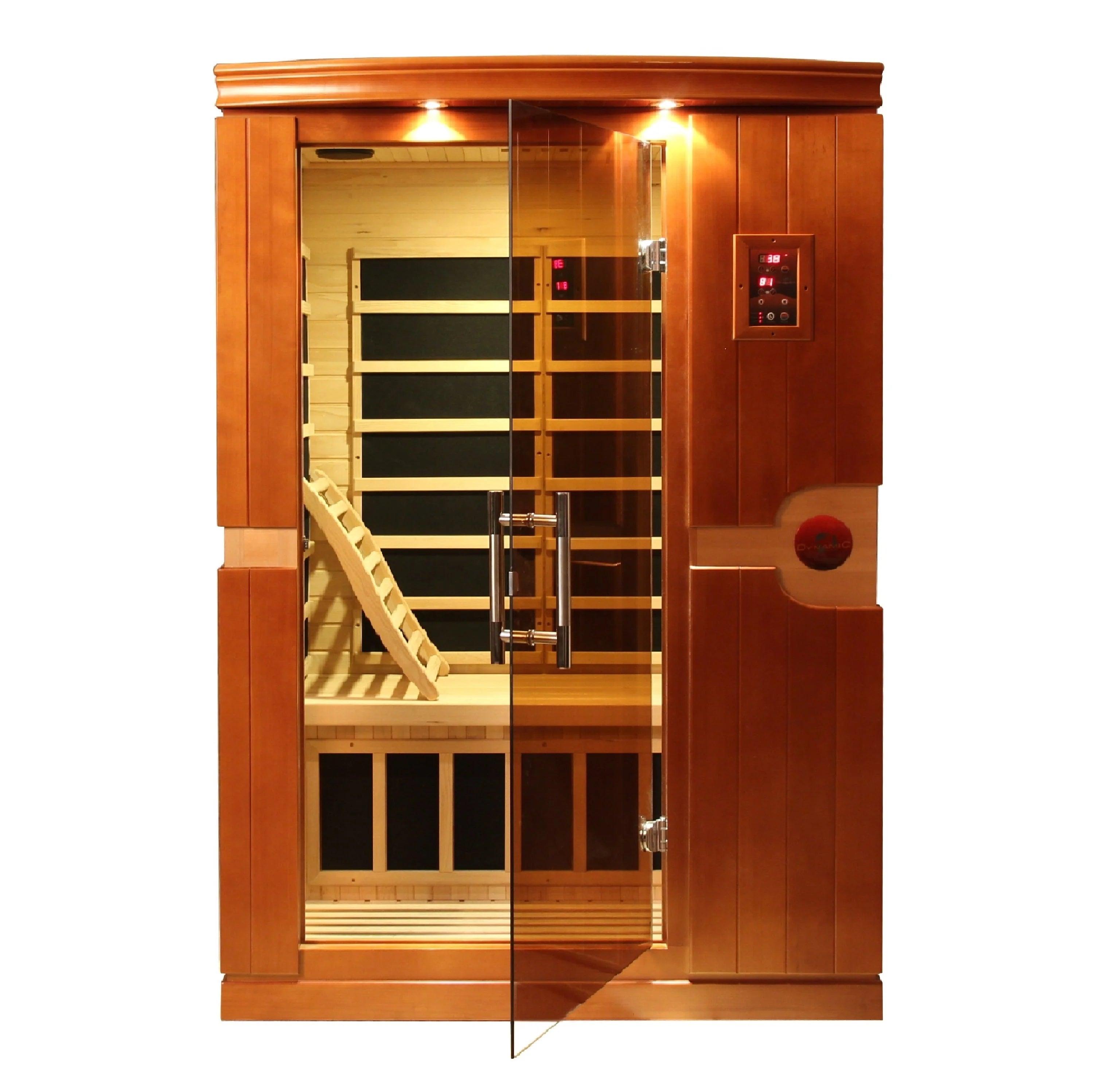 Dynamic Saunas "Venice Elite" 2 Person Indoor Ultra Low EMF Infrared Sauna
