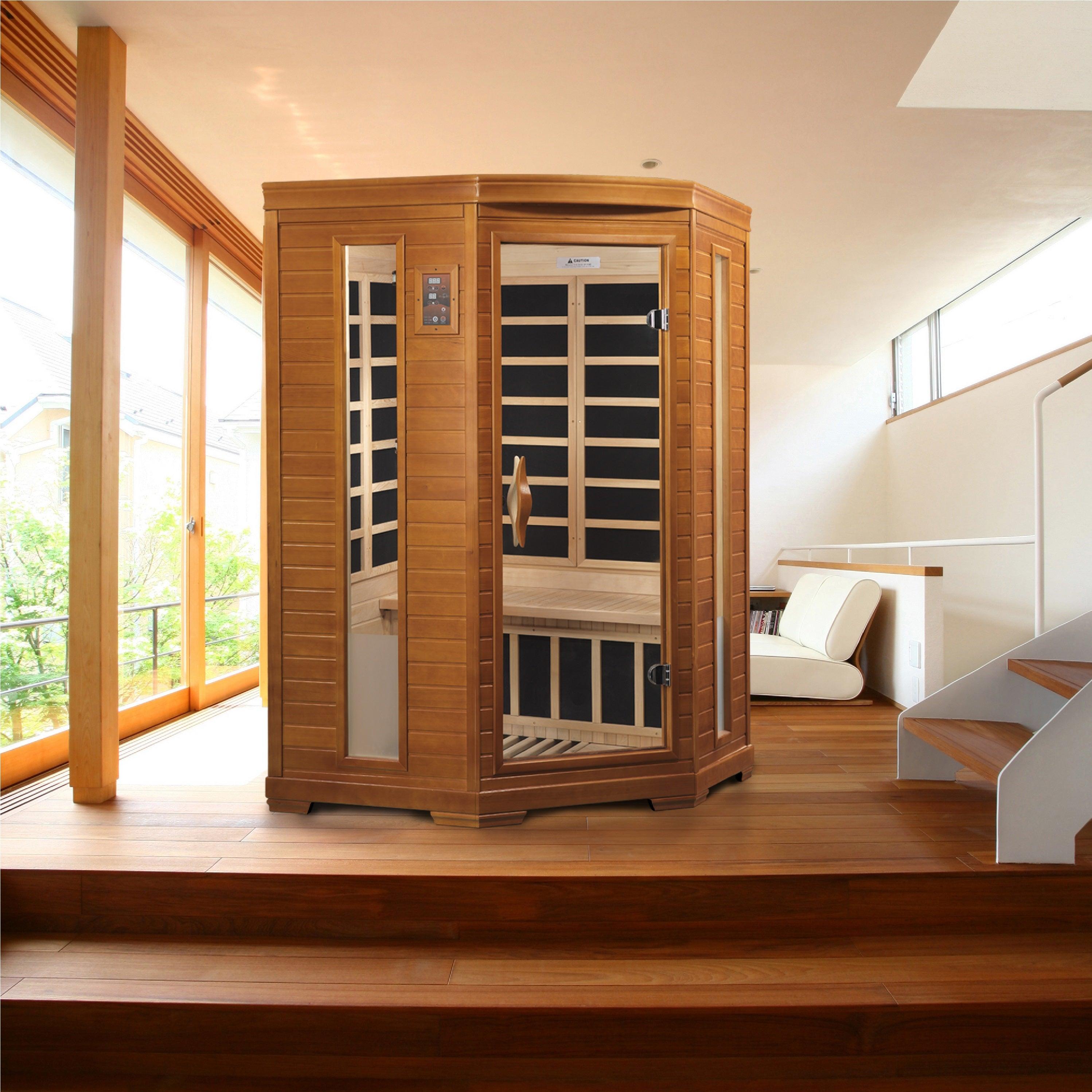Dynamic Saunas Heming Elite 2-Person Ultra Low EMF FAR Infrared
