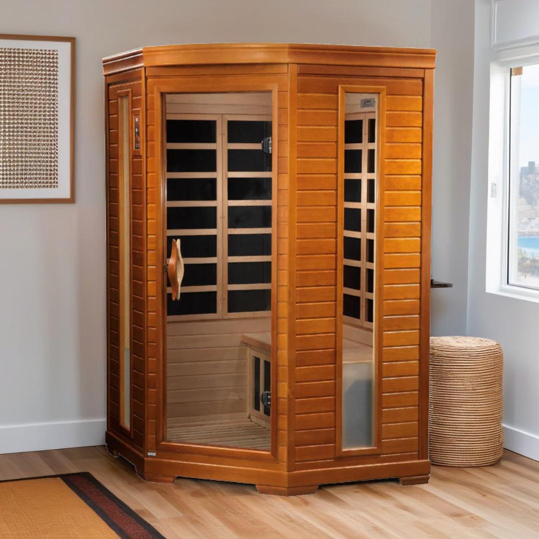 Dynamic Saunas Heming Elite 2-Person Ultra Low EMF FAR Infrared