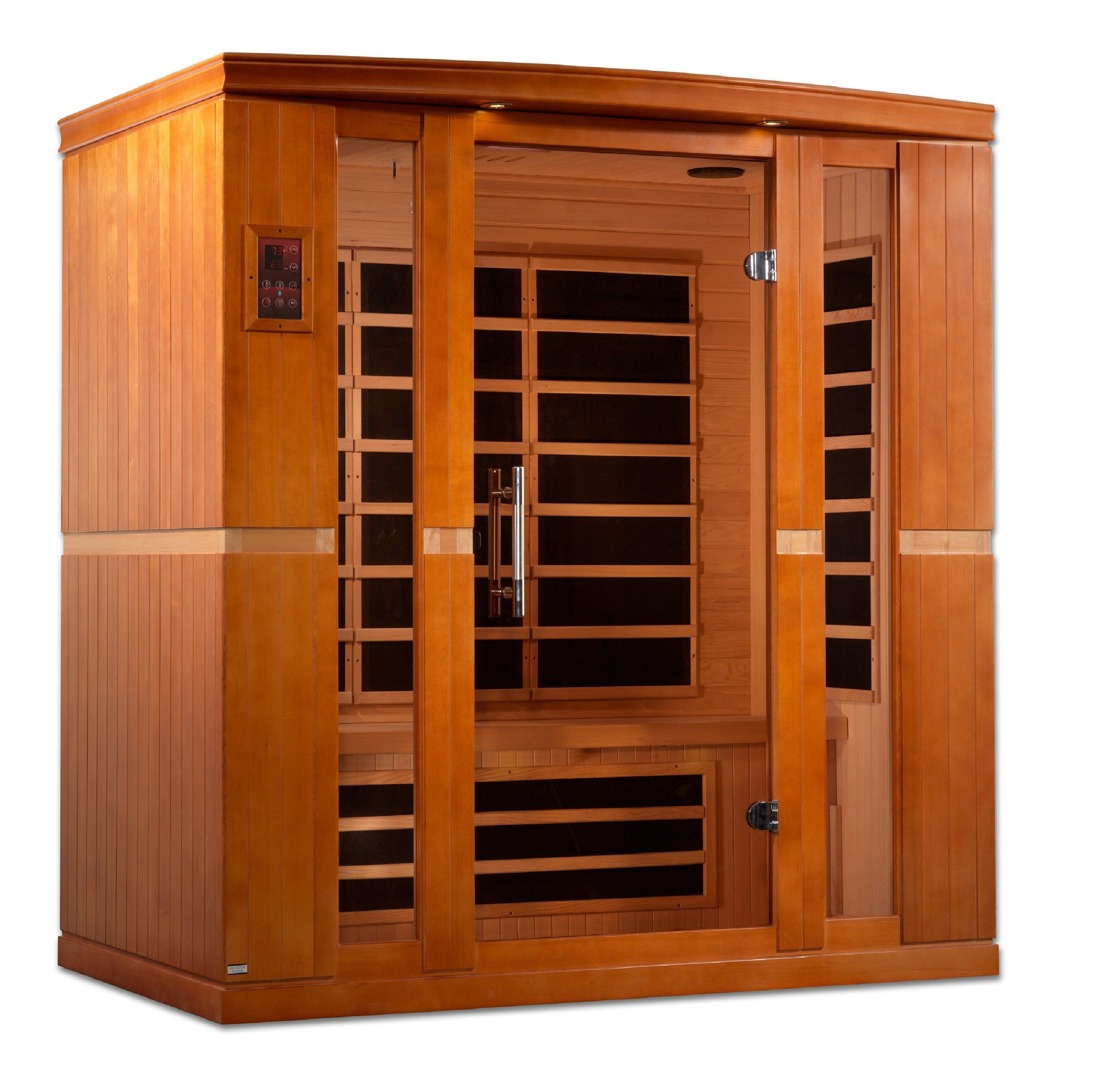 Dynamic Saunas Bergamo 4 Person Low EMF Infrared Sauna