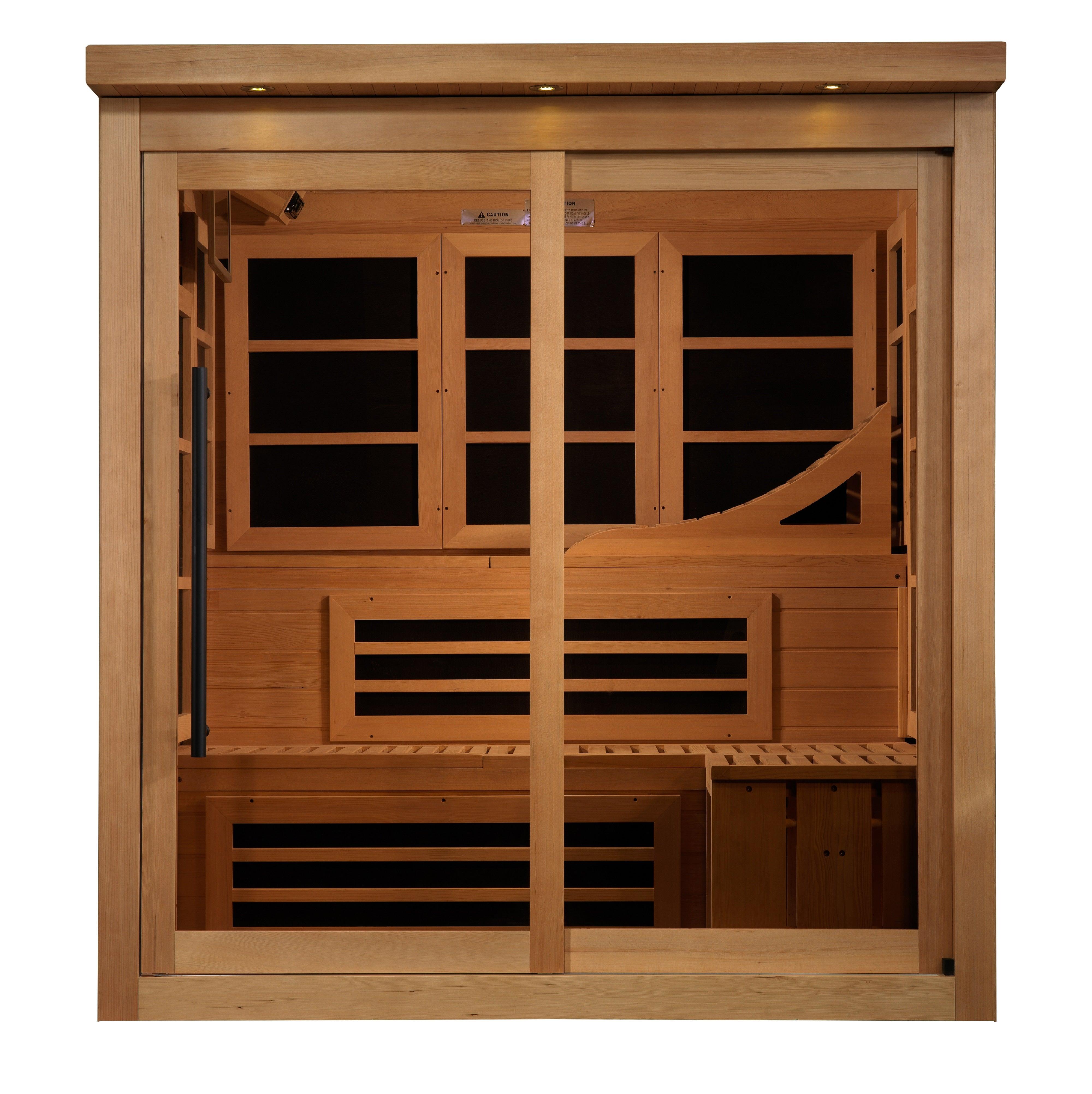 Dynamic Monaco Puretech 6 Person Near Zero EMF FAR Infrared Sauna