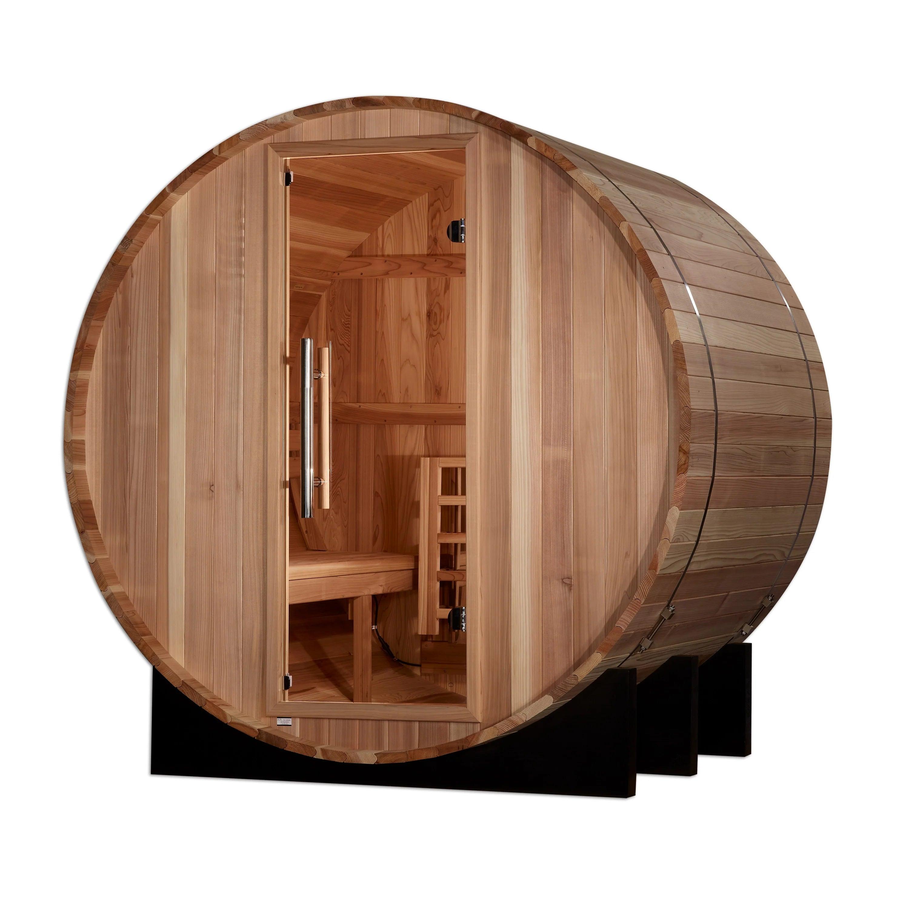 Golden Designs "St. Moritz" 2 Person Traditional Sauna with Harvia Stove