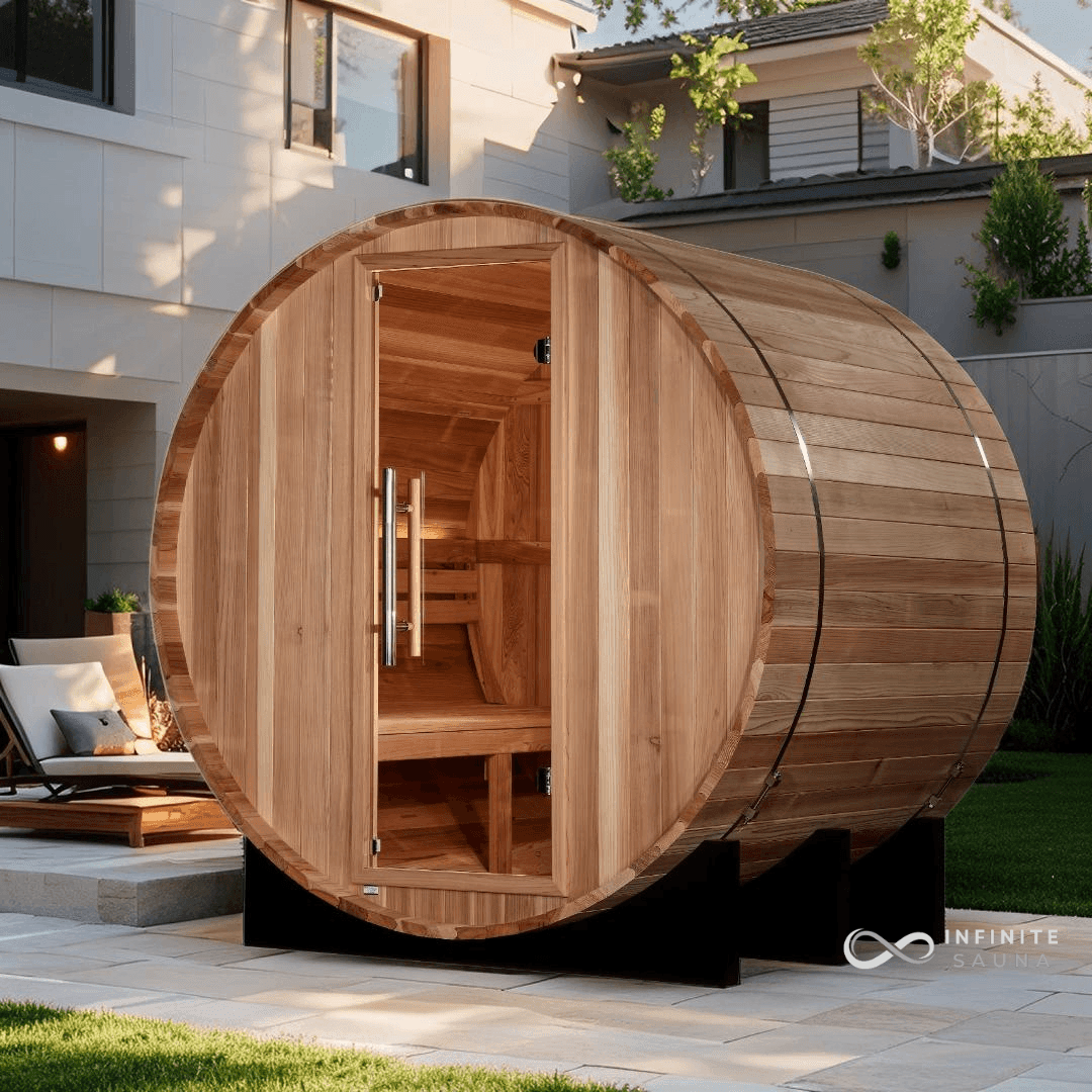 Golden Designs "St. Moritz" 2 Person Traditional Sauna with Harvia Stove