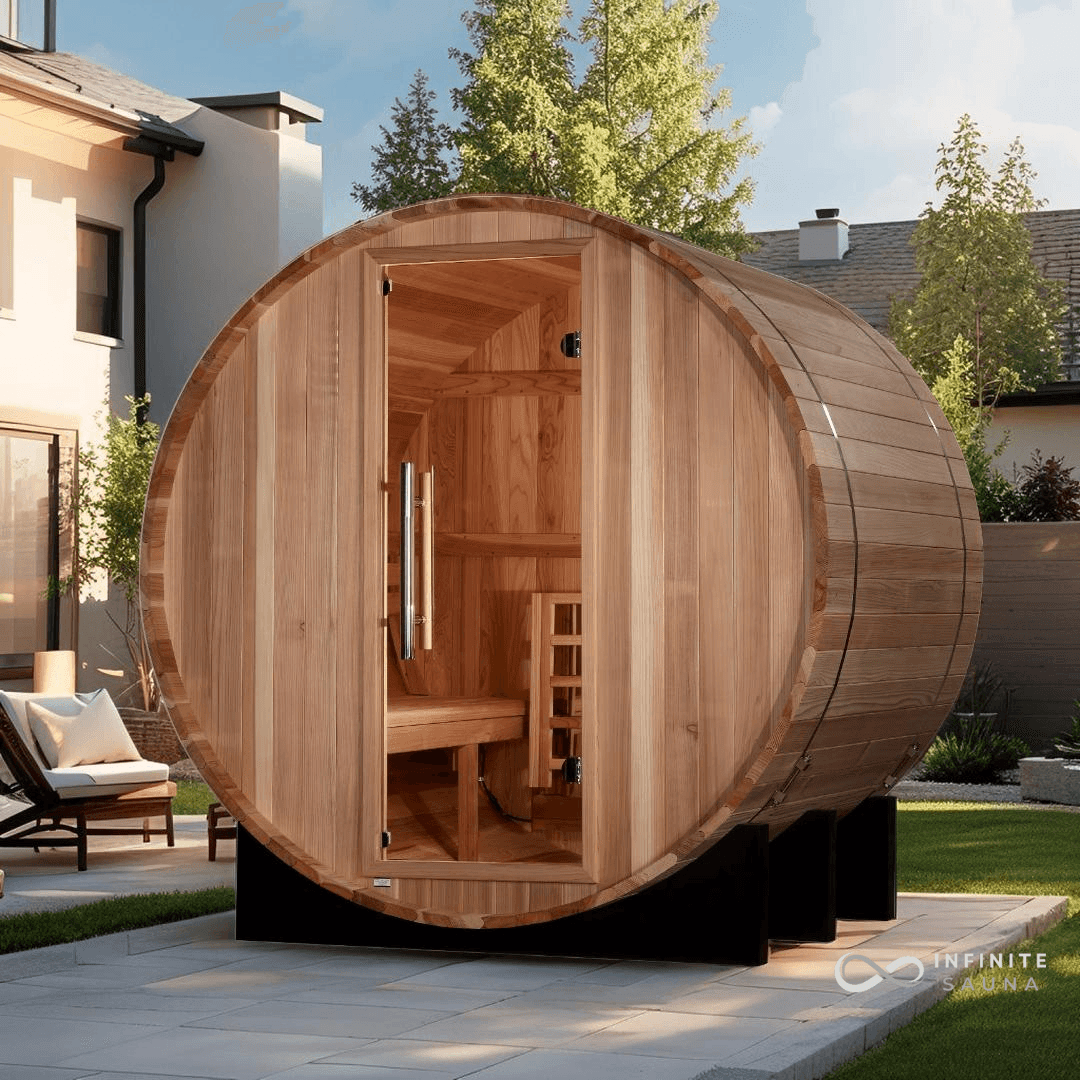 Golden Designs "St. Moritz" 2 Person Traditional Sauna with Harvia Stove