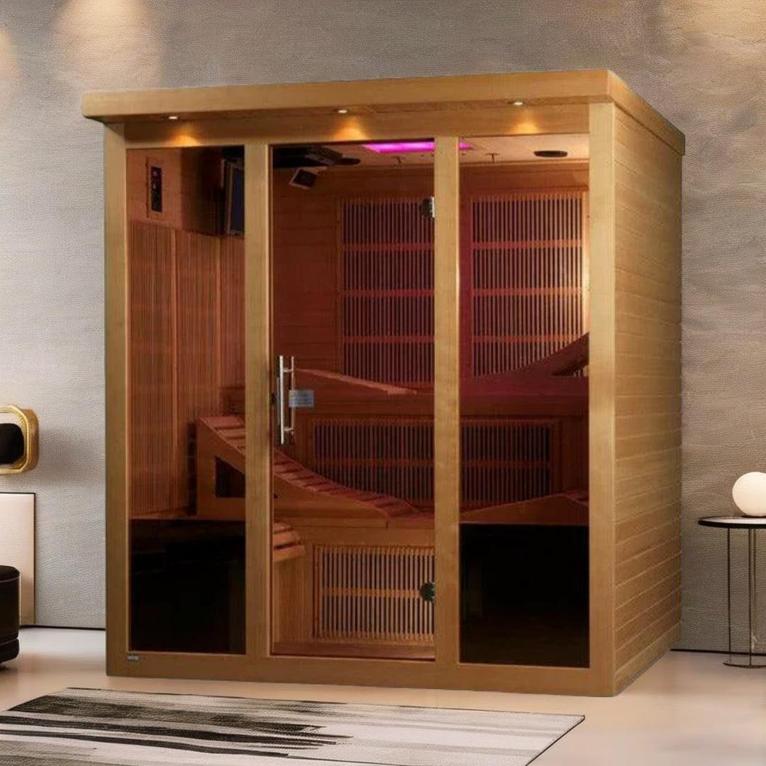 Dynamic Monaco Elite 6 Person Near Zero EMF FAR Infrared Sauna