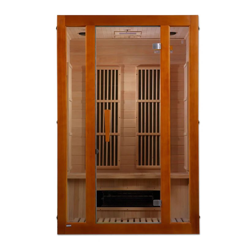 Maxxus Aspen Dual Tech MX-J206-02S 2 Person Low EMF Far Infrared Sauna