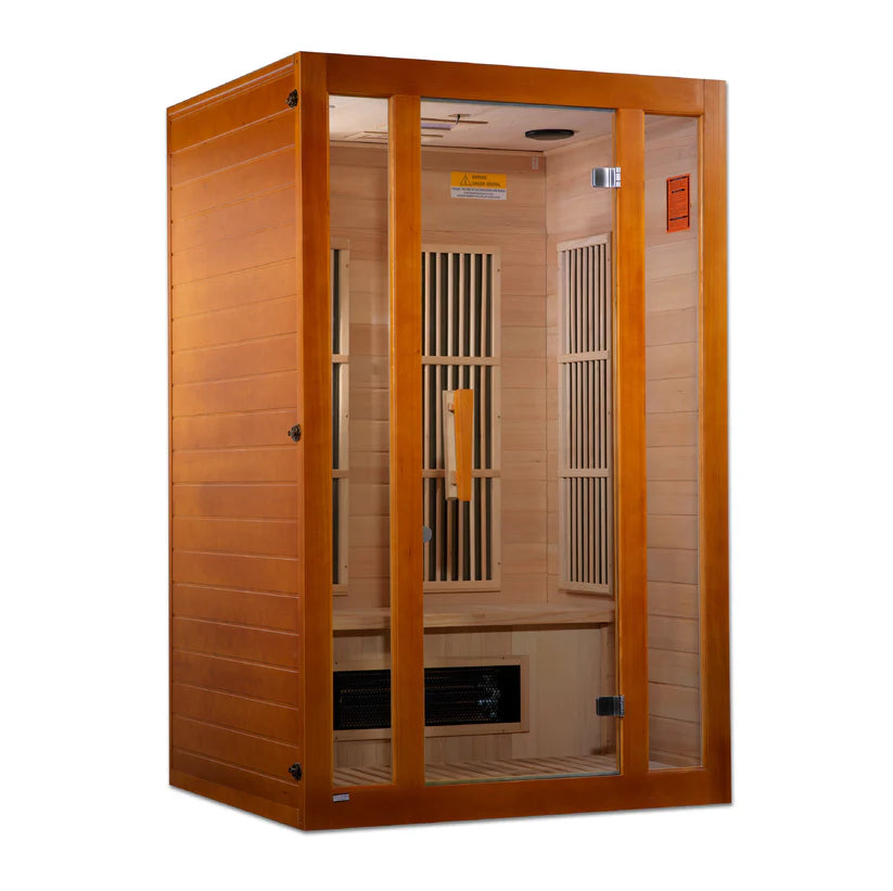 Maxxus Aspen Dual Tech MX-J206-02S 2 Person Low EMF Far Infrared Sauna