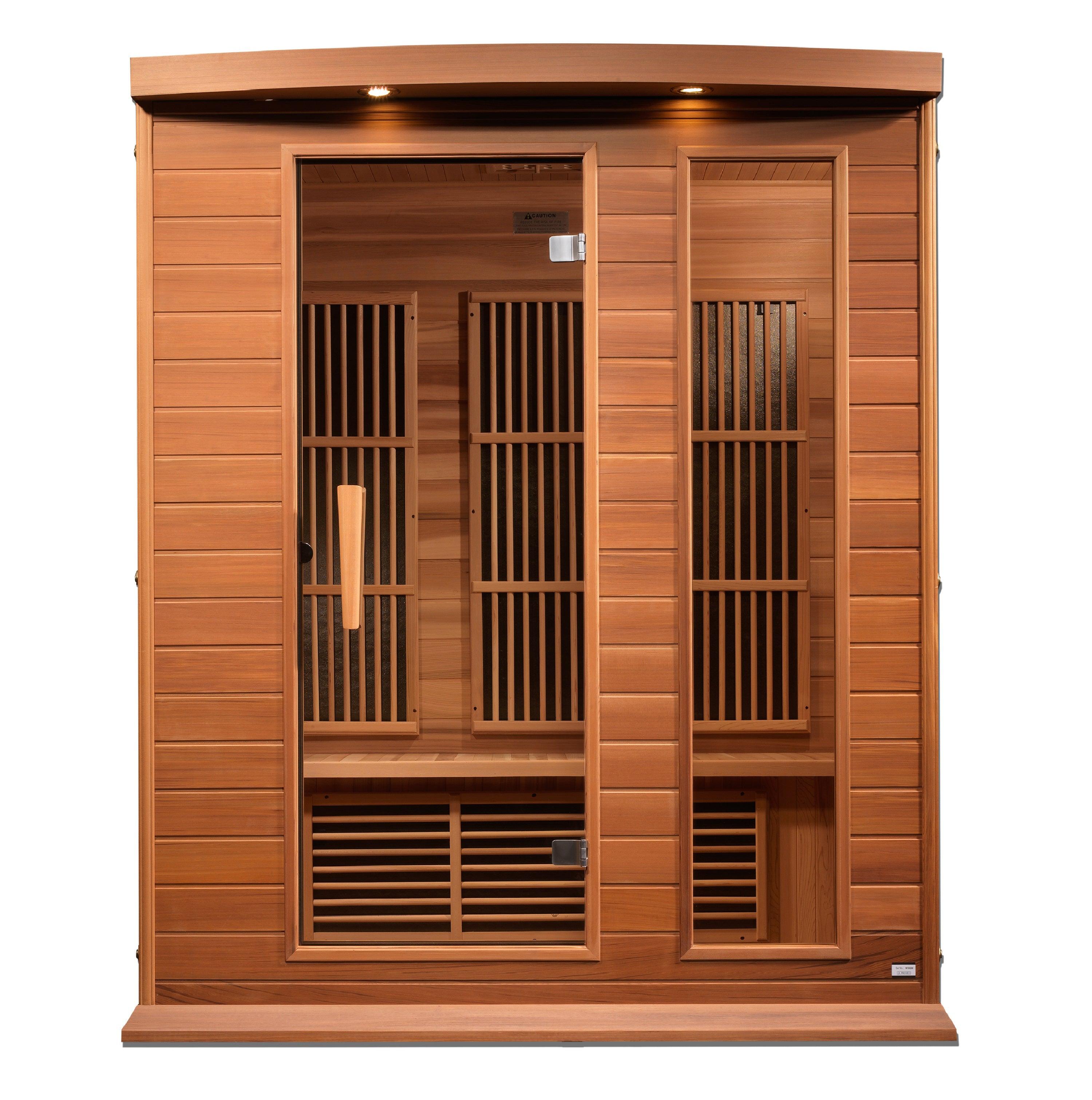 Maxxus 3 Person FAR Infrared Sauna with Low EMF