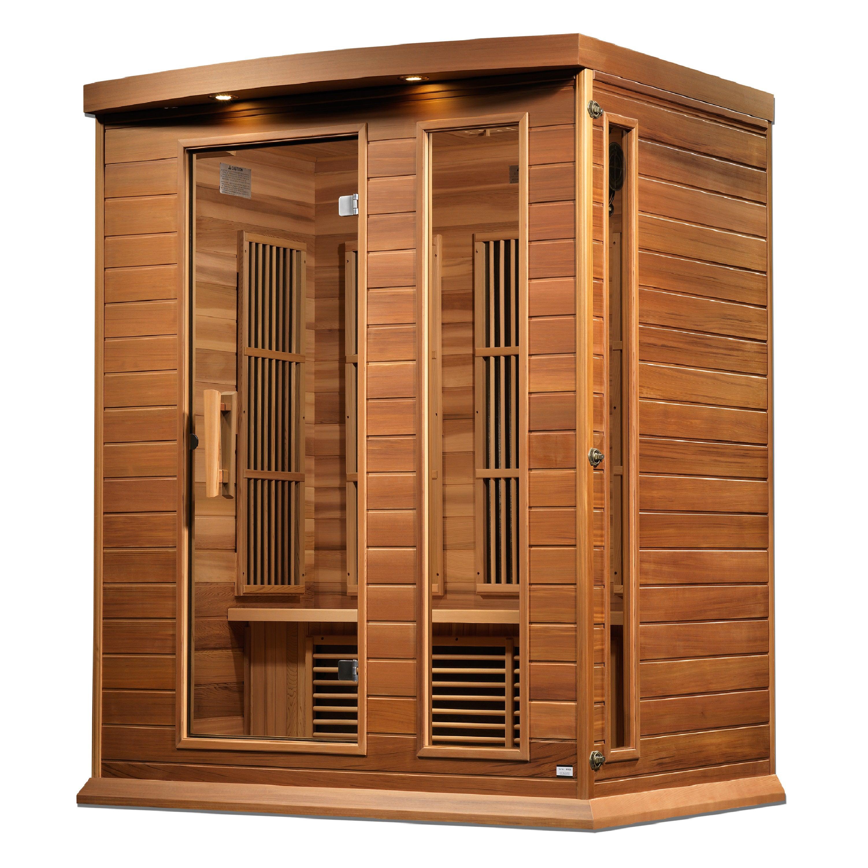 Maxxus 3 Person FAR Infrared Sauna with Low EMF