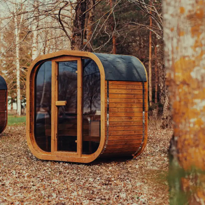 MW12 ThermoWood® Outdoor Sauna – 2–3 Person