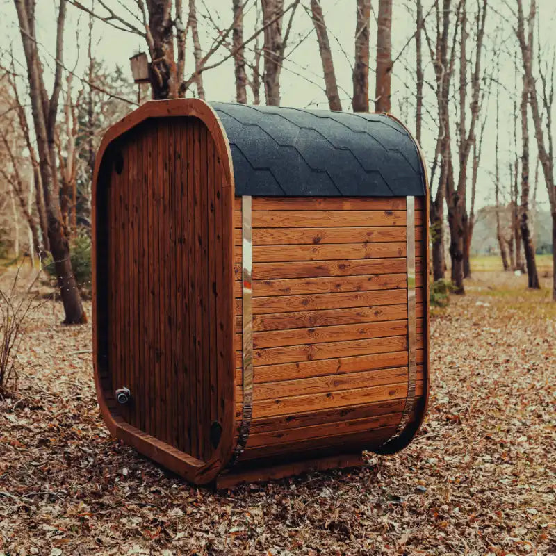 MW12 ThermoWood® Outdoor Sauna – 2–3 Person