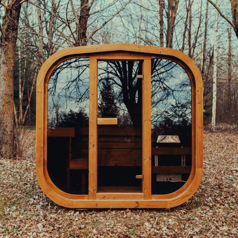 MW16 ThermoWood® Outdoor Sauna – Spacious 4-Person Retreat