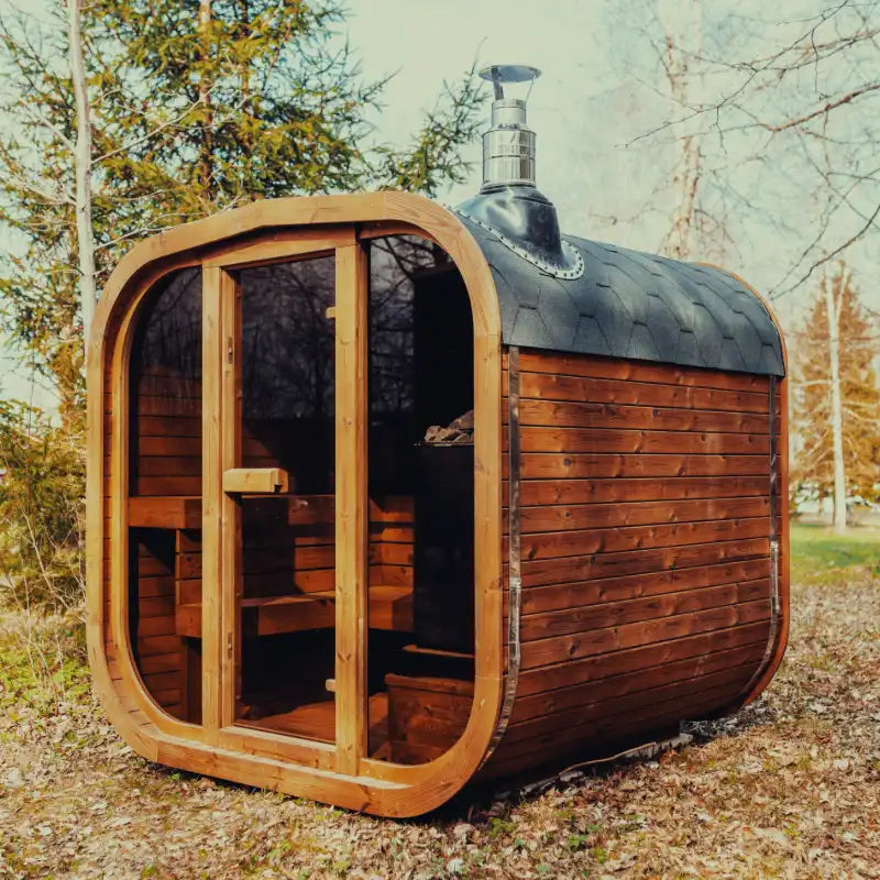MW20 ThermoWood® Outdoor Sauna – Spacious Luxury for 5–6 People