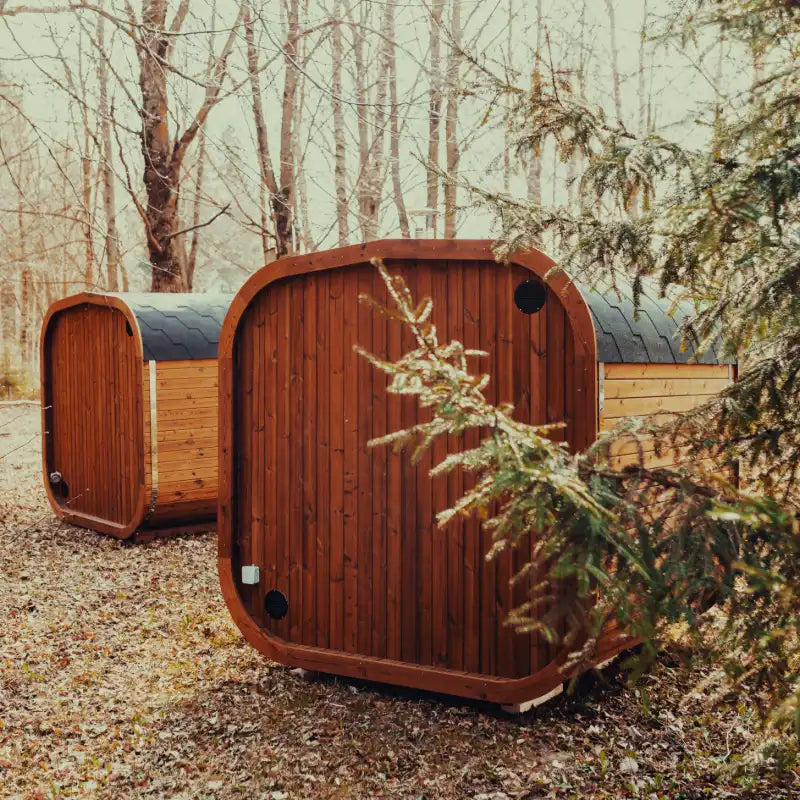 MW20 ThermoWood® Outdoor Sauna – Spacious Luxury for 5–6 People