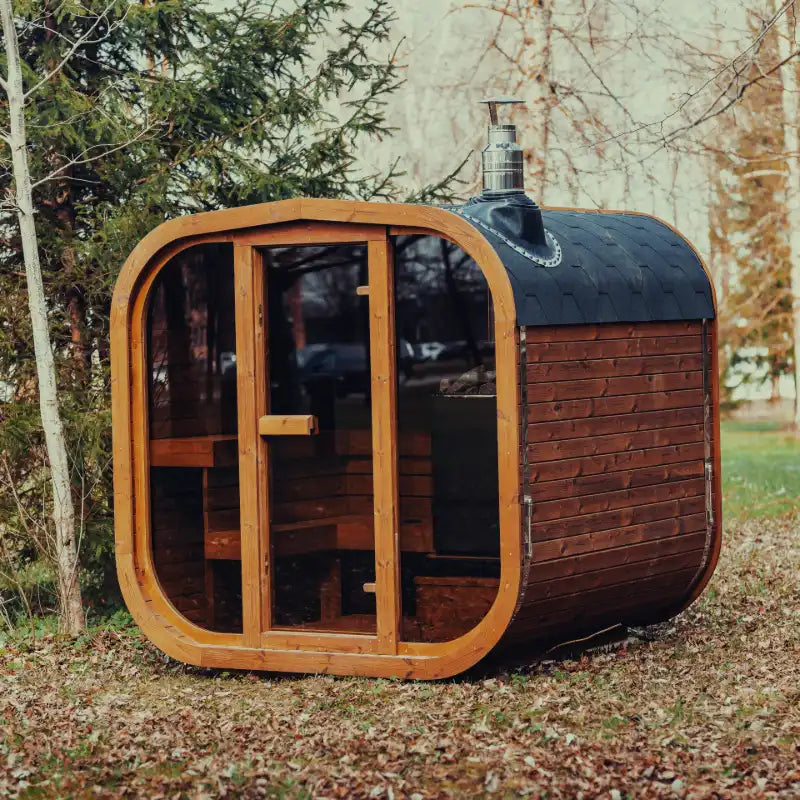 MW20 ThermoWood® Outdoor Sauna – Spacious Luxury for 5–6 People