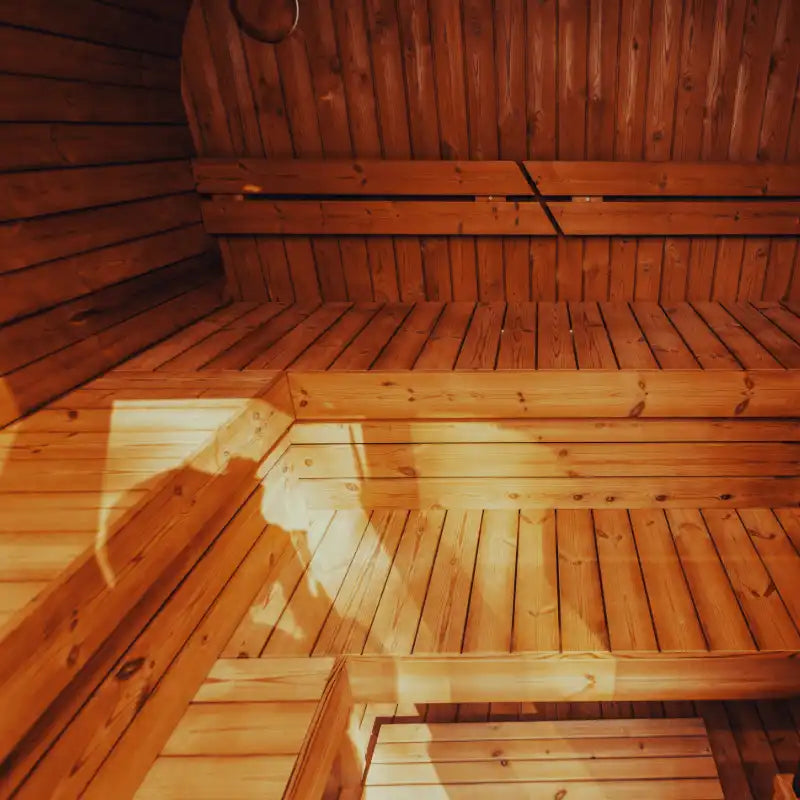 MW20 ThermoWood® Outdoor Sauna – Spacious Luxury for 5–6 People