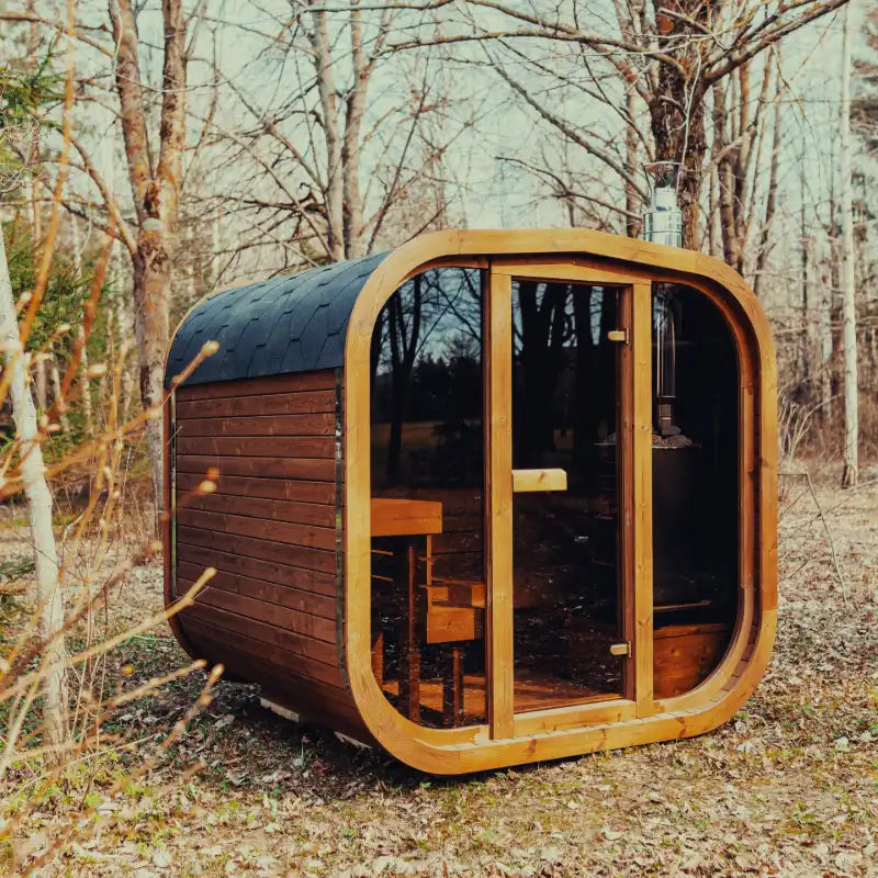 MW20 ThermoWood® Outdoor Sauna – Spacious Luxury for 5–6 People