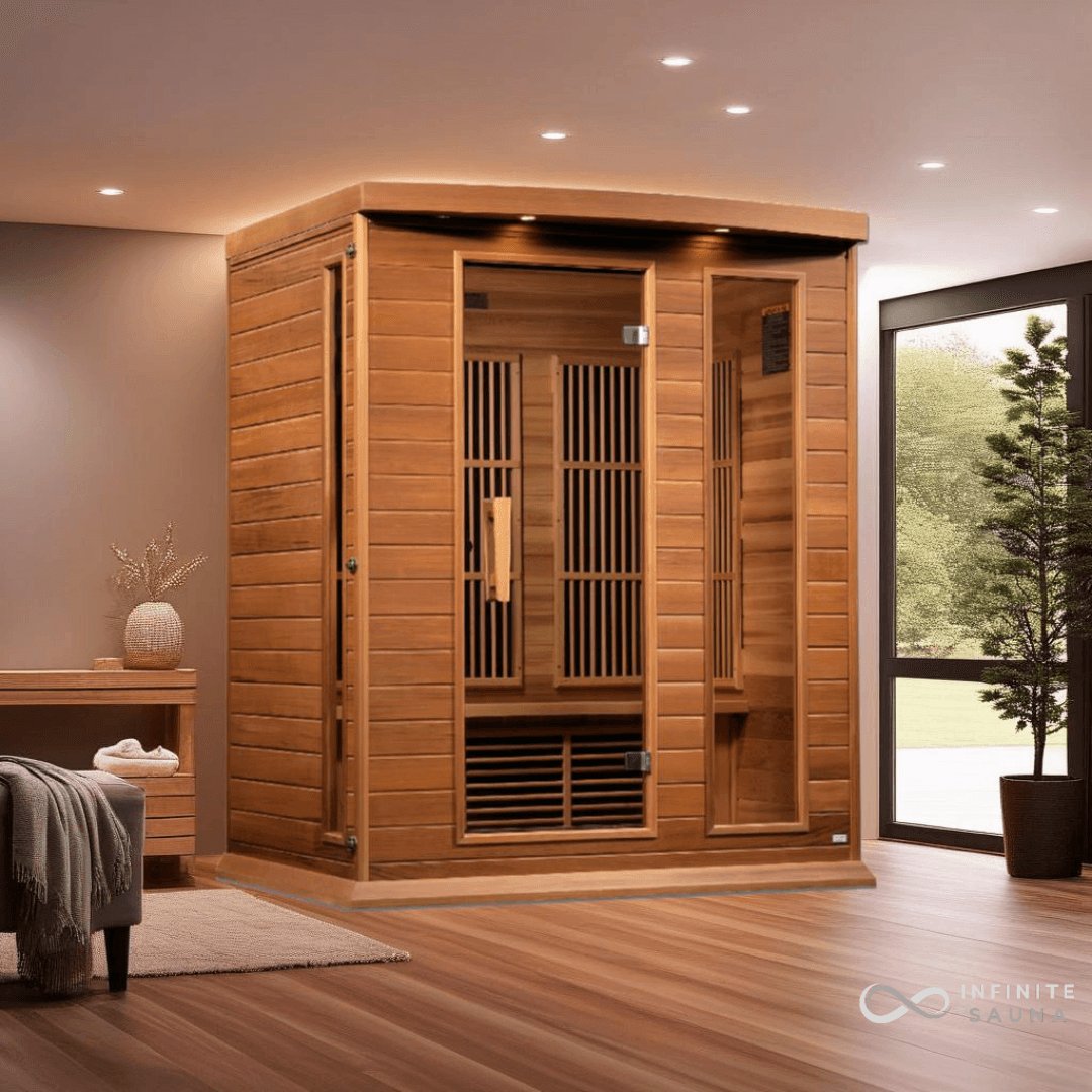 Maxxus 3 Person FAR Infrared Sauna with Low EMF