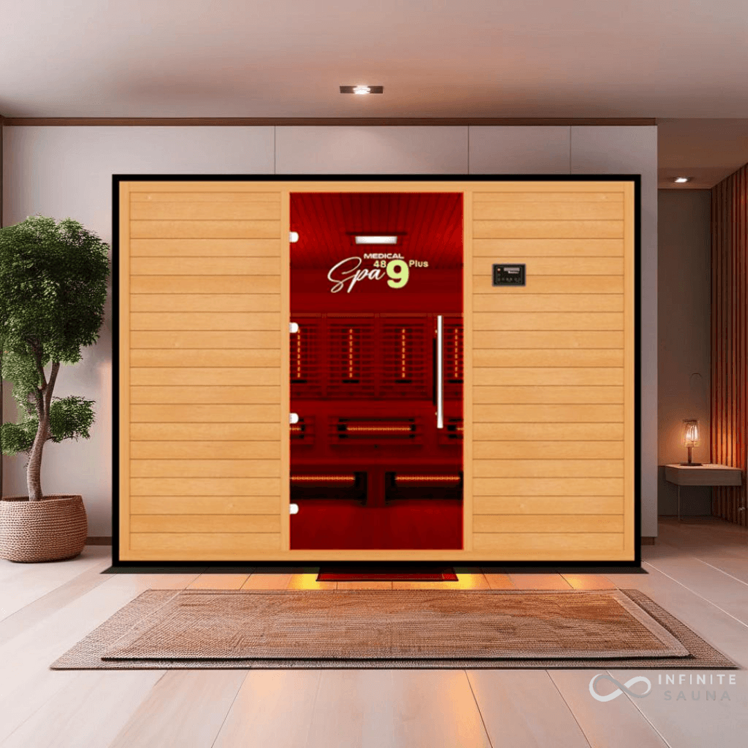Medical Saunas Commercial Spa 489 Plus™ – 9 Person Capacity, ADA-Compliant, Energy-Efficient