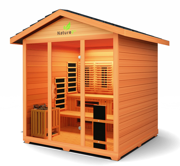 Medical Saunas Nature 9 Plus™ Outdoor - 6 Person Hybrid