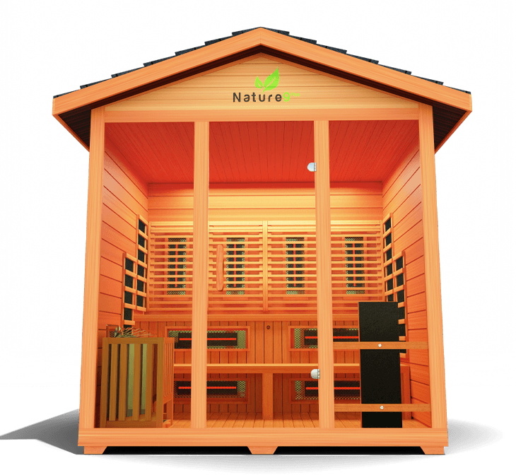 Medical Saunas Nature 9 Plus™ Outdoor - 6 Person Hybrid