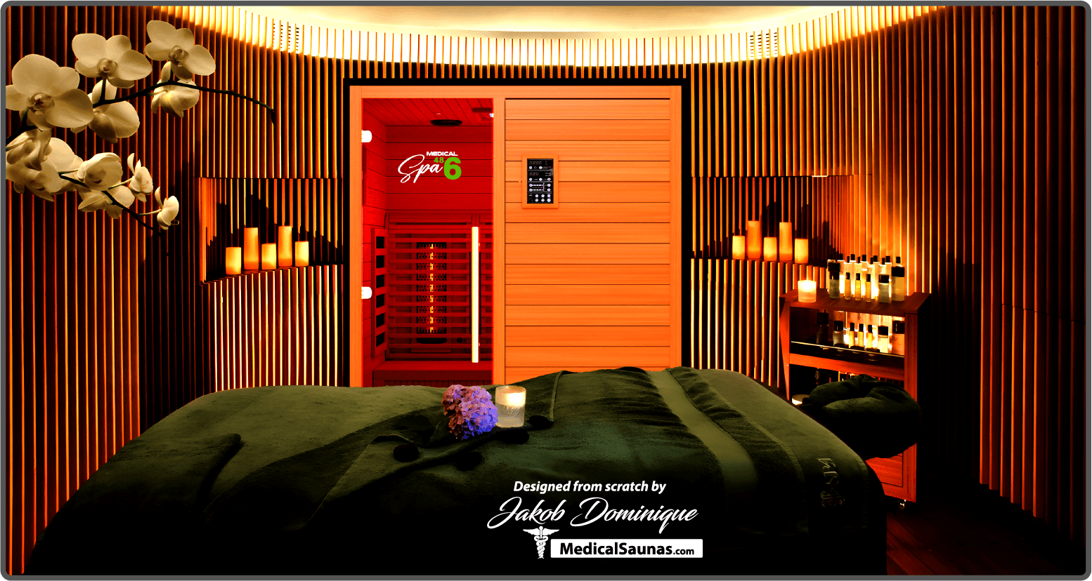 Medical Saunas Commercial Spa 486™ - 2 Person Full Spectrum Infrared