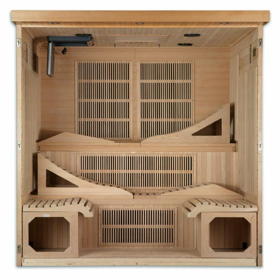 Dynamic Monaco Elite 6 Person Near Zero EMF FAR Infrared Sauna