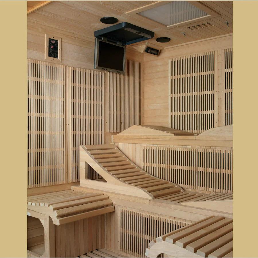 Dynamic Monaco Elite 6 Person Near Zero EMF FAR Infrared Sauna