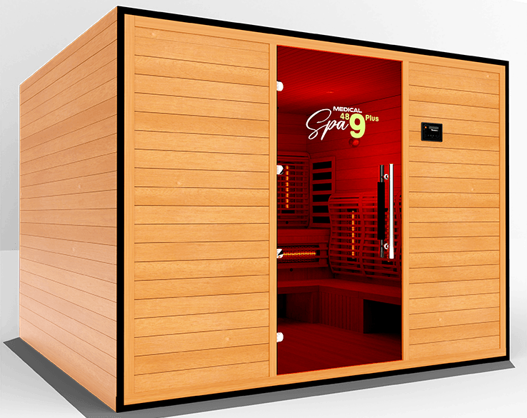 Medical Saunas Commercial Spa 489 Plus™ – 9 Person Capacity, ADA-Compliant, Energy-Efficient