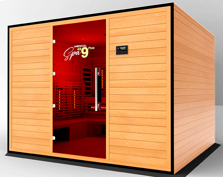 Medical Saunas Commercial Spa 489 Plus™ – 9 Person Capacity, ADA-Compliant, Energy-Efficient