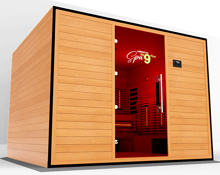 Medical Saunas Commercial Spa 489 Plus™ – 9 Person Capacity, ADA-Compliant, Energy-Efficient