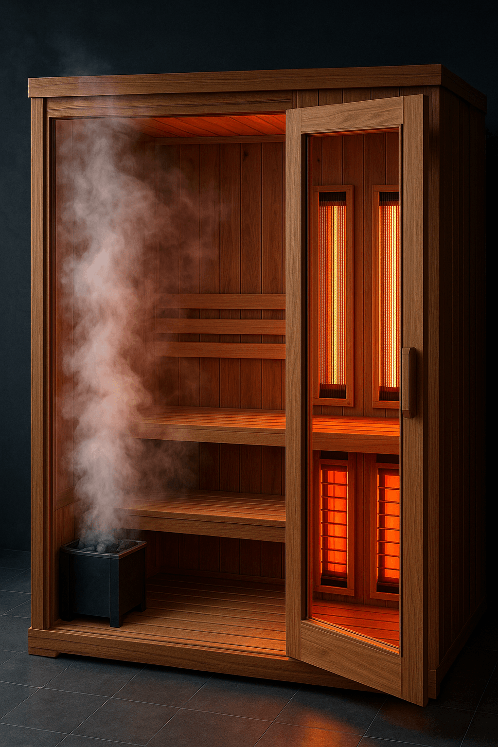 Hybrid Saunas Explained: Unlock the Full Potential of Infrared and Steam