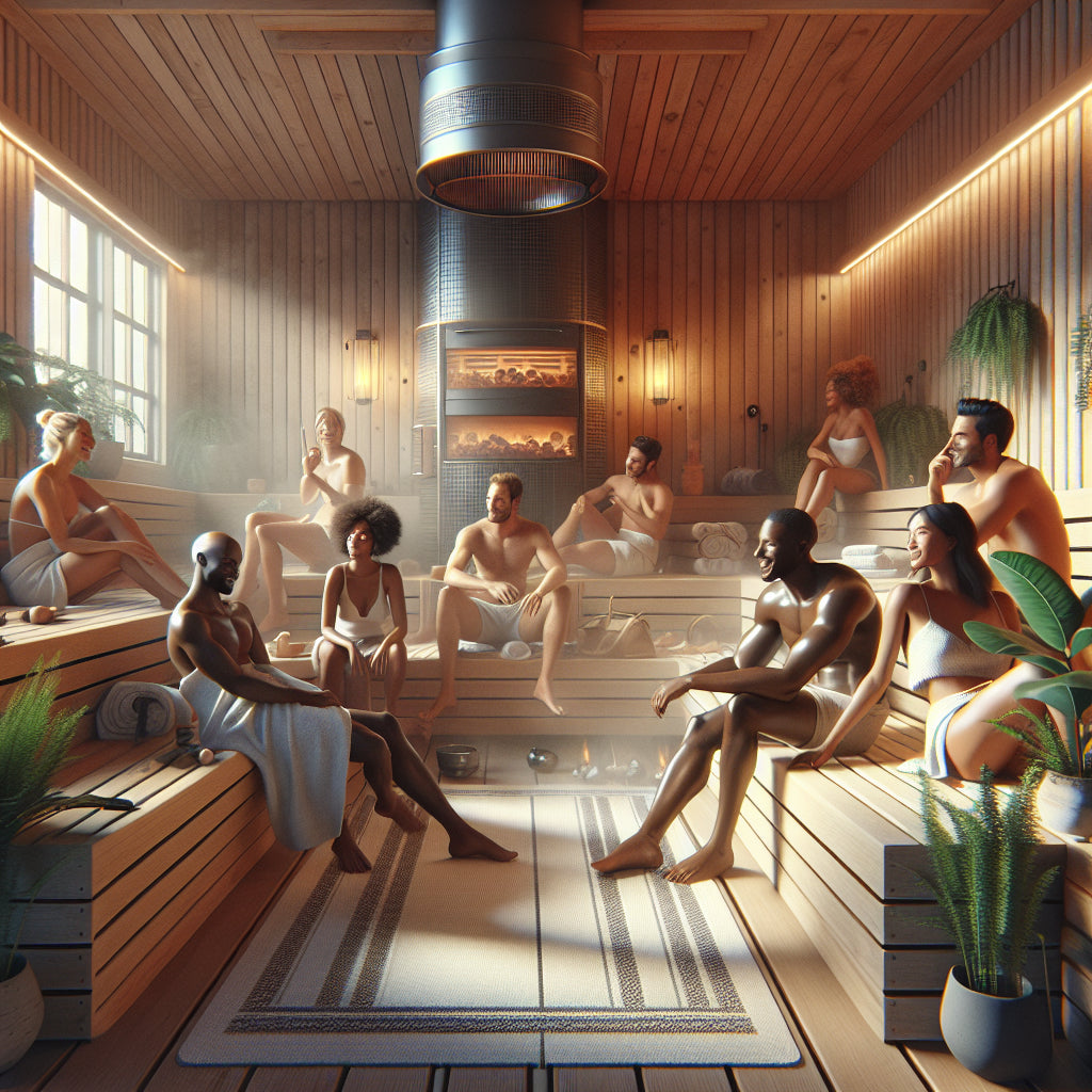 Featured image for How Saunas Became the New Social Club