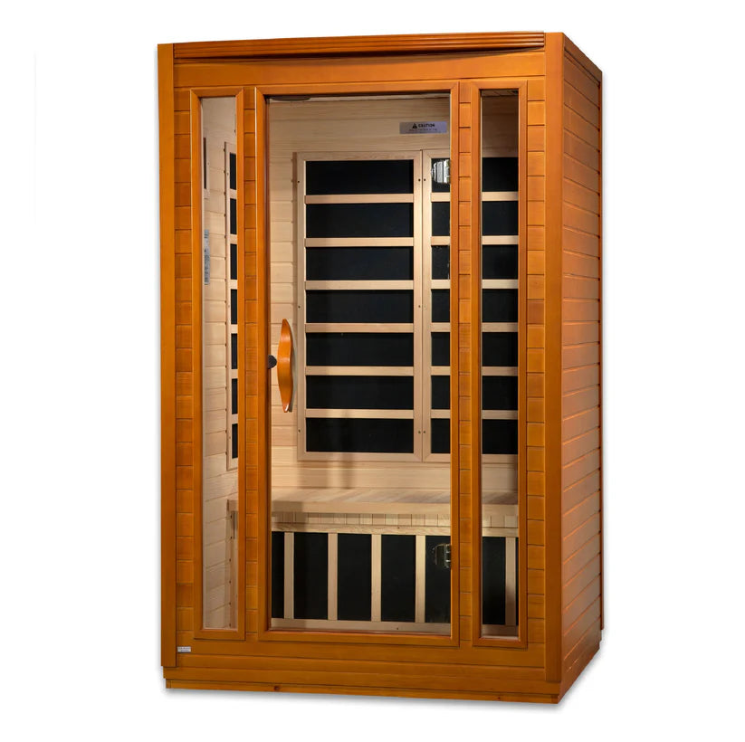 Dynamic Saunas DYN-6206-01 San Marino Edition 2 Person Low EMF Far Infrared Sauna
