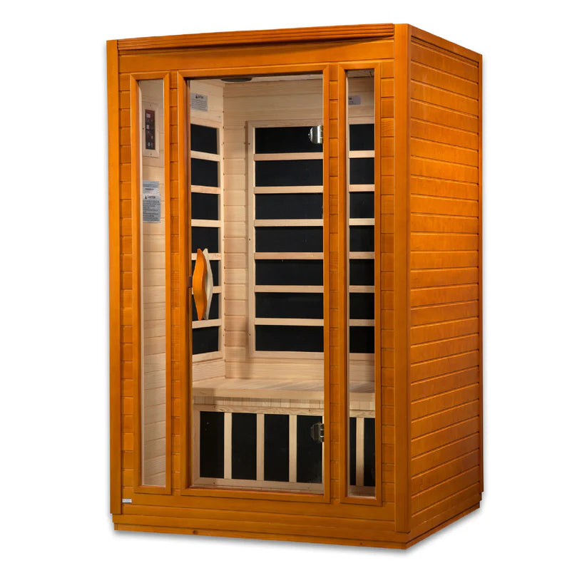 Dynamic Saunas DYN-6206-01 San Marino Edition 2 Person Low EMF Far Infrared Sauna