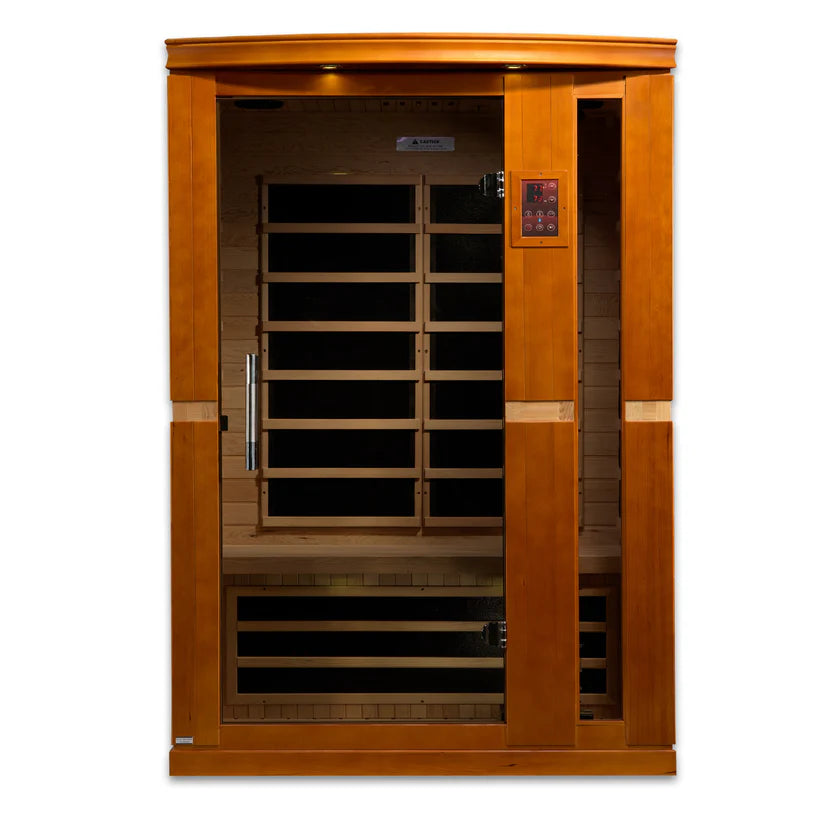 Dynamic Saunas DYN-6220-01 Vittoria Edition 2 Person Low EMF Far Infrared Sauna