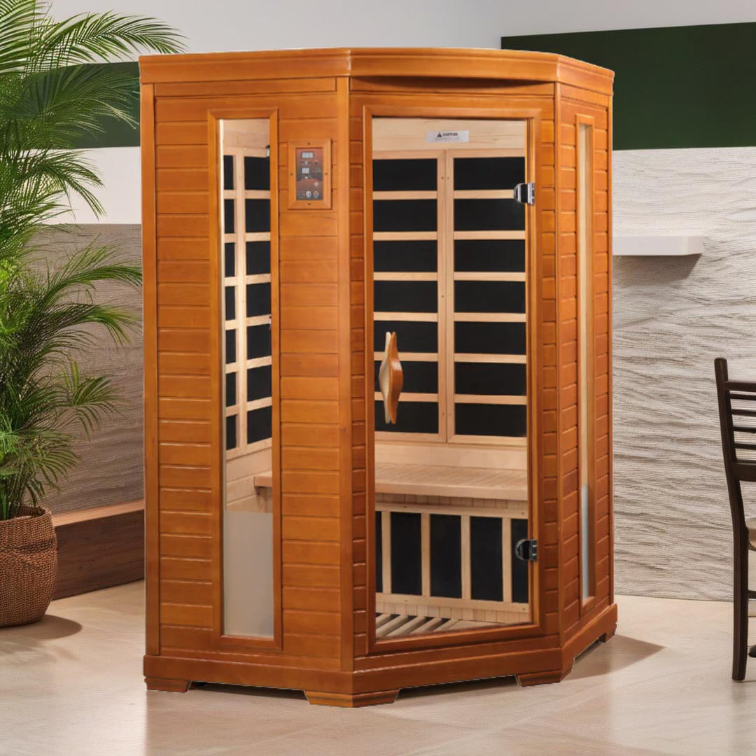 Dynamic Saunas Heming Elite 2-Person Low EMF FAR Infrared