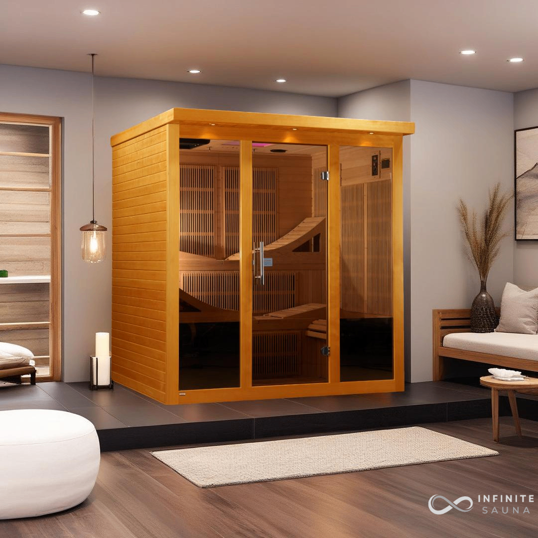 Dynamic Saunas Monaco 6 Person Ultra-Low EMF Far Infrared