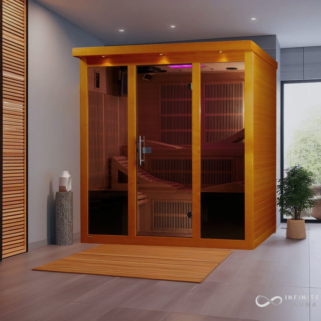 Dynamic Saunas Monaco 6 Person Ultra-Low EMF Far Infrared