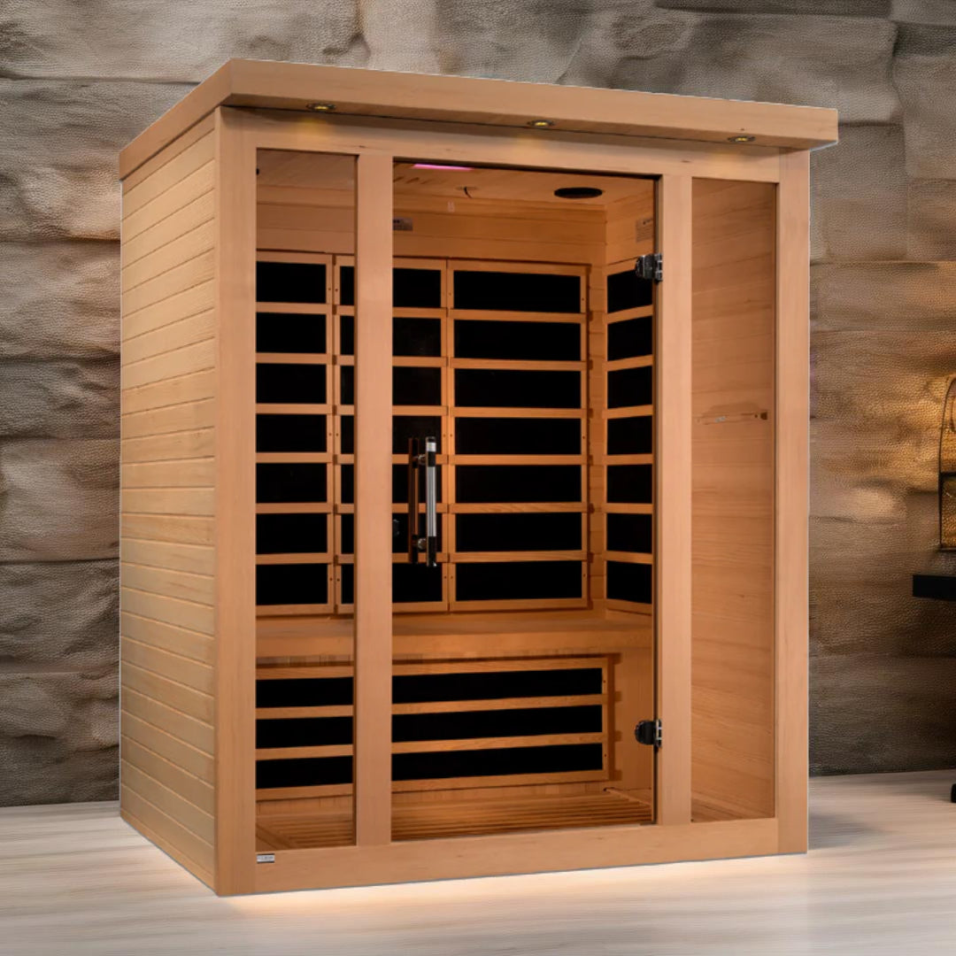Dynamic Saunas Vila 3 Person Ultra Low EMF FAR Infrared